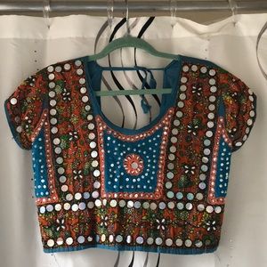 Indian inspired crop top!